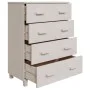 Aparador HAMAR madera maciza de pino blanco 79x40x103,5 cm de vidaXL, Aparadores - Ref: Foro24-340425, Precio: 165,89 €, Desc...