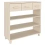 Mesa consola HAMAR madera maciza pino marrón miel 90x35x90 cm de vidaXL, Mesas auxiliares - Ref: Foro24-340464, Precio: 115,9...