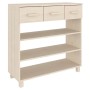 Mesa consola HAMAR madera maciza pino marrón miel 90x35x90 cm de vidaXL, Mesas auxiliares - Ref: Foro24-340464, Precio: 117,6...