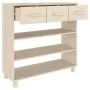 Mesa consola HAMAR madera maciza pino marrón miel 90x35x90 cm de vidaXL, Mesas auxiliares - Ref: Foro24-340464, Precio: 115,9...