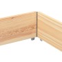 Jardinera de madera maciza de pino 150x100 cm en Macetas y jardineras | Comprar online en Foru.es