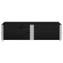 Jardinera de madera maciza de pino negra 150x100 cm en Macetas y jardineras | Comprar online en Foru.es