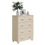 Aparador HAMAR madera pino maciza marrón miel 79x40x103,5 cm de vidaXL, Aparadores - Ref: Foro24-340424, Precio: 173,62 €, De...