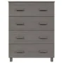 Aparador HAMAR madera maciza de pino gris claro 79x40x103,5 cm de vidaXL, Aparadores - Ref: Foro24-340427, Precio: 110,41 €, ...