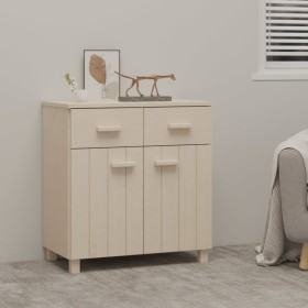 Aparador HAMAR madera de pino maciza marrón miel 79x40x80cm de vidaXL, Aparadores - Ref: Foro24-340436, Precio: 129,69 €, Des...