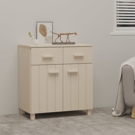Aparador HAMAR madera de pino maciza marrón miel 79x40x80cm de vidaXL, Aparadores - Ref: Foro24-340436, Precio: 129,69 €, Des...