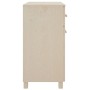 Aparador HAMAR madera de pino maciza marrón miel 79x40x80cm de vidaXL, Aparadores - Ref: Foro24-340436, Precio: 129,69 €, Des...