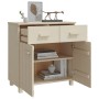 Aparador HAMAR madera de pino maciza marrón miel 79x40x80cm de vidaXL, Aparadores - Ref: Foro24-340436, Precio: 129,69 €, Des...