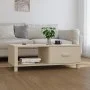 Mesa de centro HAMAR madera maciza pino marrón miel 100x55x35cm de vidaXL, Mesas de centro - Ref: Foro24-340452, Precio: 81,1...