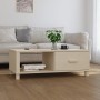 Mesa de centro HAMAR madera maciza pino marrón miel 100x55x35cm de vidaXL, Mesas de centro - Ref: Foro24-340452, Precio: 82,0...