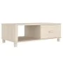 Mesa de centro HAMAR madera maciza pino marrón miel 100x55x35cm de vidaXL, Mesas de centro - Ref: Foro24-340452, Precio: 81,1...