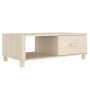 Mesa de centro HAMAR madera maciza pino marrón miel 100x55x35cm de vidaXL, Mesas de centro - Ref: Foro24-340452, Precio: 82,0...
