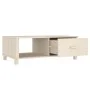 Mesa de centro HAMAR madera maciza pino marrón miel 100x55x35cm de vidaXL, Mesas de centro - Ref: Foro24-340452, Precio: 81,1...