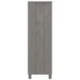 Estantería HAMAR madera maciza pino gris claro 85x35x112 cm de vidaXL, Librerías y estanterías - Ref: Foro24-340487, Precio: ...
