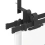 Kit de herrajes para puertas correderas acero negro 183 cm en Materiales de construcción | Comprar online en Foru.es