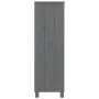 Estantería HAMAR madera maciza pino gris oscuro 85x35x112 cm de vidaXL, Librerías y estanterías - Ref: Foro24-340486, Precio:...