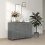 HAMAR sideboard made of solid dark gray pine wood 113x40x80 cm by vidaXL, Sideboards - Ref: Foro24-340446, Price: 166,52 €, D...