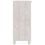 Aparador HAMAR madera maciza de pino blanca 85x35x80 cm de vidaXL, Aparadores - Ref: Foro24-340501, Precio: 61,42 €, Descuent...