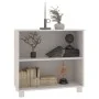 Aparador HAMAR madera maciza de pino blanca 85x35x80 cm de vidaXL, Aparadores - Ref: Foro24-340501, Precio: 60,72 €, Descuent...