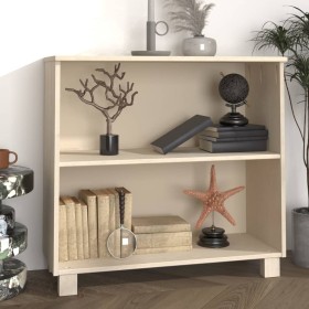 Aparador HAMAR madera de pino maciza marrón miel 85x35x80 cm de vidaXL, Aparadores - Ref: Foro24-340500, Precio: 74,45 €, Des...