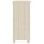 Aparador HAMAR madera de pino maciza marrón miel 85x35x80 cm de vidaXL, Aparadores - Ref: Foro24-340500, Precio: 74,45 €, Des...