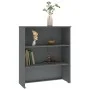 Aparador superior HAMAR pino macizo gris oscuro 85x35x100 cm de vidaXL, Aparadores - Ref: Foro24-340510, Precio: 74,69 €, Des...