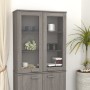 Aparador superior HAMAR pino macizo gris claro 85x35x100 cm de vidaXL, Aparadores - Ref: Foro24-340507, Precio: 133,67 €, Des...