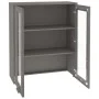 Aparador superior HAMAR pino macizo gris claro 85x35x100 cm de vidaXL, Aparadores - Ref: Foro24-340507, Precio: 145,77 €, Des...