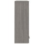 Aparador superior HAMAR pino macizo gris claro 85x35x100 cm de vidaXL, Aparadores - Ref: Foro24-340507, Precio: 133,67 €, Des...