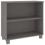 Aparador HAMAR madera maciza de pino gris claro 85x35x80 cm de vidaXL, Aparadores - Ref: Foro24-340503, Precio: 74,45 €, Desc...