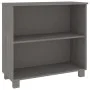 Aparador HAMAR madera maciza de pino gris claro 85x35x80 cm de vidaXL, Aparadores - Ref: Foro24-340503, Precio: 73,40 €, Desc...