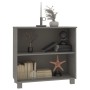 Aparador HAMAR madera maciza de pino gris claro 85x35x80 cm de vidaXL, Aparadores - Ref: Foro24-340503, Precio: 74,45 €, Desc...