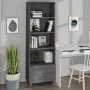 HAMAR solid dark gray pine wood sideboard 60x35x180 cm by vidaXL, Sideboards - Ref: Foro24-340490, Price: 131,70 €, Discount: %