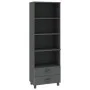 HAMAR solid dark gray pine wood sideboard 60x35x180 cm by vidaXL, Sideboards - Ref: Foro24-340490, Price: 131,70 €, Discount: %