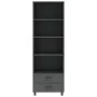HAMAR solid dark gray pine wood sideboard 60x35x180 cm by vidaXL, Sideboards - Ref: Foro24-340490, Price: 131,70 €, Discount: %