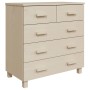 Aparador HAMAR madera de pino maciza marrón miel 79x40x80cm de vidaXL, Aparadores - Ref: Foro24-340420, Precio: 119,45 €, Des...