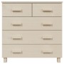Aparador HAMAR madera de pino maciza marrón miel 79x40x80cm de vidaXL, Aparadores - Ref: Foro24-340420, Precio: 119,45 €, Des...