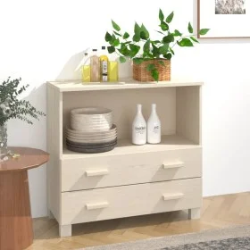 HAMAR Sideboard aus massivem Kiefernholz, honigbraun, 85 x 35 x 80 cm von vidaXL, Sideboards - Ref: Foro24-340496, Preis: 92,...