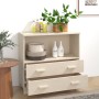 Aparador HAMAR madera de pino maciza marrón miel 85x35x80 cm de vidaXL, Aparadores - Ref: Foro24-340496, Precio: 93,62 €, Des...