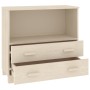 Aparador HAMAR madera de pino maciza marrón miel 85x35x80 cm de vidaXL, Aparadores - Ref: Foro24-340496, Precio: 93,62 €, Des...