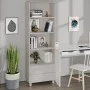 Aparador HAMAR madera maciza de pino blanca 60x35x180 cm de vidaXL, Aparadores - Ref: Foro24-340489, Precio: 149,83 €, Descue...