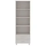 Aparador HAMAR madera maciza de pino blanca 60x35x180 cm de vidaXL, Aparadores - Ref: Foro24-340489, Precio: 149,83 €, Descue...