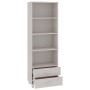 Aparador HAMAR madera maciza de pino blanca 60x35x180 cm de vidaXL, Aparadores - Ref: Foro24-340489, Precio: 151,98 €, Descue...