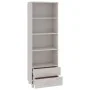 Aparador HAMAR madera maciza de pino blanca 60x35x180 cm de vidaXL, Aparadores - Ref: Foro24-340489, Precio: 149,83 €, Descue...
