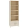Aparador HAMAR madera de pino maciza marrón miel 60x35x180 cm de vidaXL, Aparadores - Ref: Foro24-340488, Precio: 155,03 €, D...