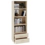 Aparador HAMAR madera de pino maciza marrón miel 60x35x180 cm de vidaXL, Aparadores - Ref: Foro24-340488, Precio: 157,34 €, D...