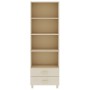 Aparador HAMAR madera de pino maciza marrón miel 60x35x180 cm de vidaXL, Aparadores - Ref: Foro24-340488, Precio: 157,34 €, D...