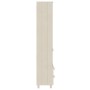 Aparador HAMAR madera de pino maciza marrón miel 60x35x180 cm de vidaXL, Aparadores - Ref: Foro24-340488, Precio: 157,34 €, D...