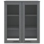 Aparador superior HAMAR pino macizo gris oscuro 85x35x100 cm de vidaXL, Aparadores - Ref: Foro24-340506, Precio: 144,17 €, De...