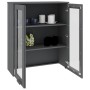 Aparador superior HAMAR pino macizo gris oscuro 85x35x100 cm de vidaXL, Aparadores - Ref: Foro24-340506, Precio: 144,17 €, De...